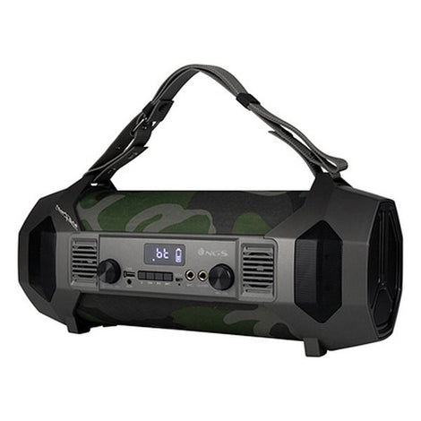 Portable Bluetooth Speakers Boombox NGS Street Force LED 4400 mAh 150W Camouflage