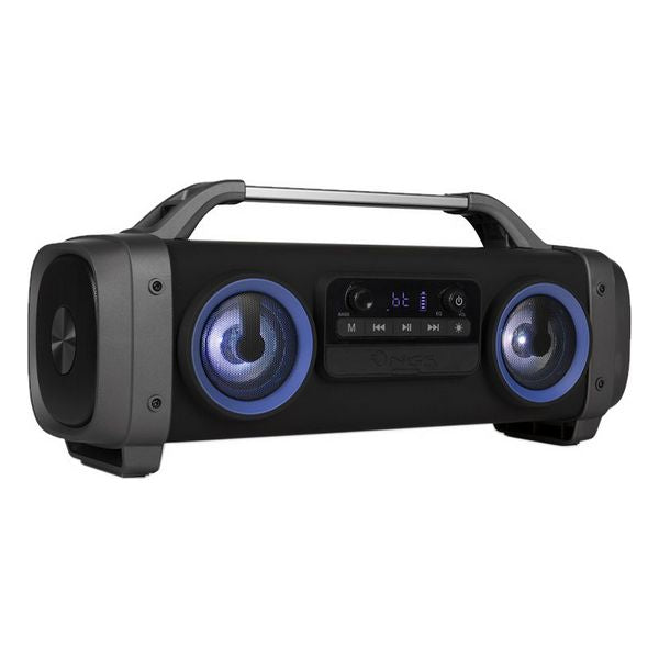 Portable Bluetooth Speakers Boombox NGS Street Breaker Mini LED 3600 mAh 100W Black