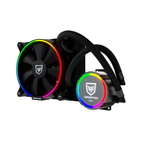 Ventilator Nfortec Andromeda 120 RGB (Ø 12 cm)