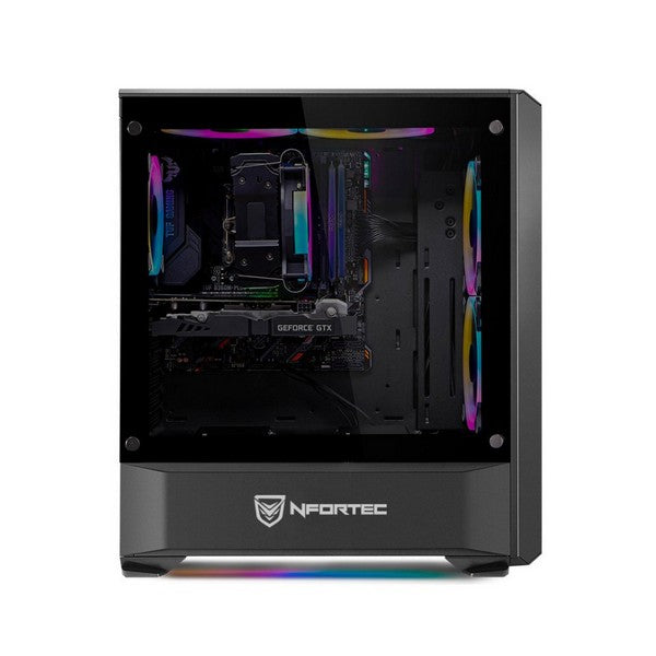 Micro ATX/ATX/ ITX Midtower Case Nfortec Antares RGB