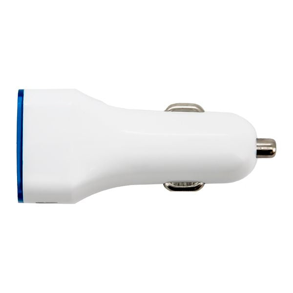 Car Charger Ref. 138406 2 x USB-A White Blue