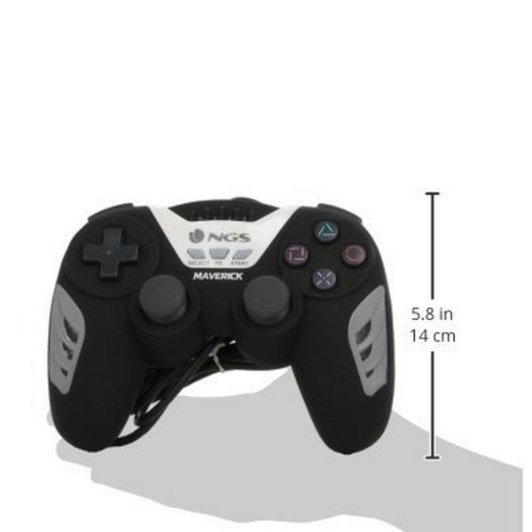 Gaming Control NGS NGS-GAMING-0015 PC/PS3 USB LED Black