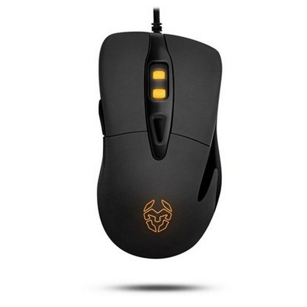 LED Gaming Mouse Krom Kadru Kadru 250 dpi/4000 dpi Black