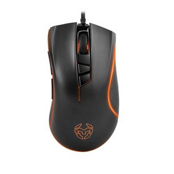 LED Gaming Mouse Krom Khuno Khuno 400 dpi/5000 dpi Black