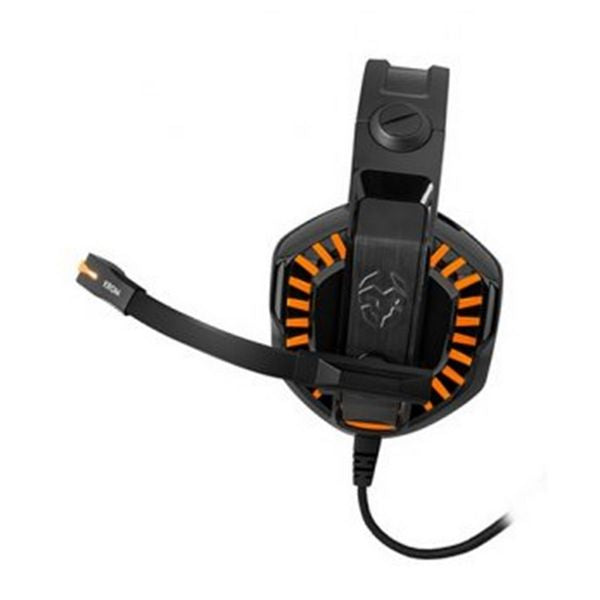 Gaming Headset with Microphone KROM NXKROMKNR Konor Ultimate | Orange/Black