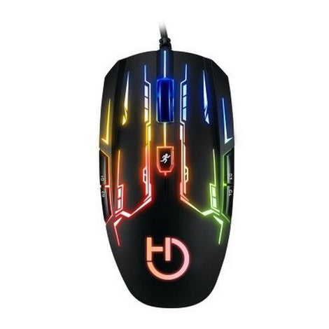 LED Gaming Mouse Hiditec GX20 4000 dpi Black