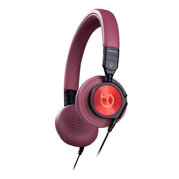 Headphone with Microphone Hiditec WHP010000 Brown