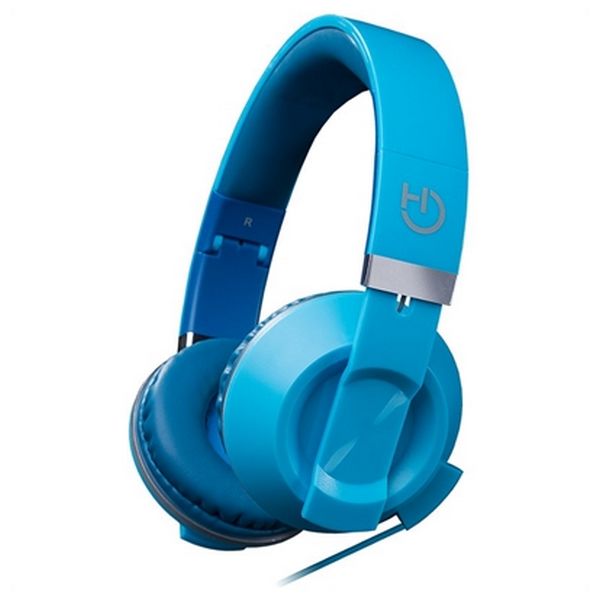 Headphones with Microphone Hiditec COOL KIDS WHP010008 Dark blue