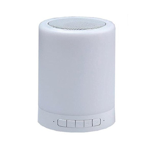 Bluetooth loudspeaker with LED light CoolBox COO-BTALED-R1 3W White