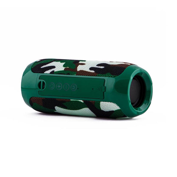 Bluetooth Speakers CoolBox COOLTUBE 10W 1200 mAh FM Camouflage