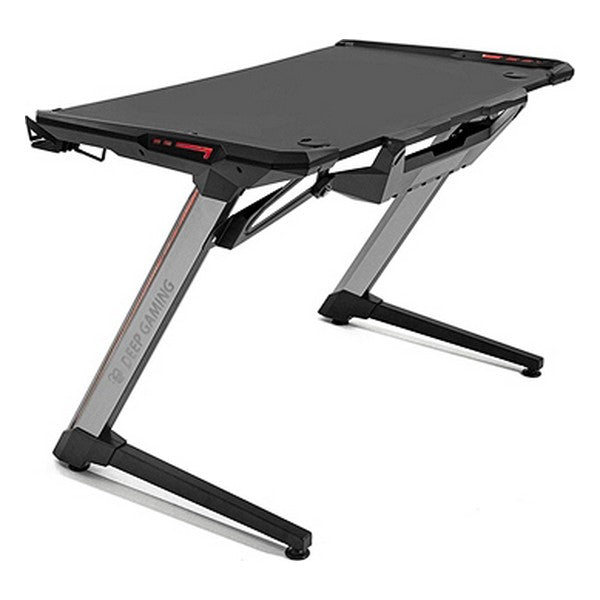 Folding Table CoolBox Deep Gaming RGB Black