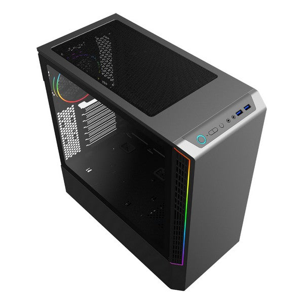 Micro ATX / Mini ITX Midtower Case CoolBox COO-DGC-A191-0 RGB LED Black