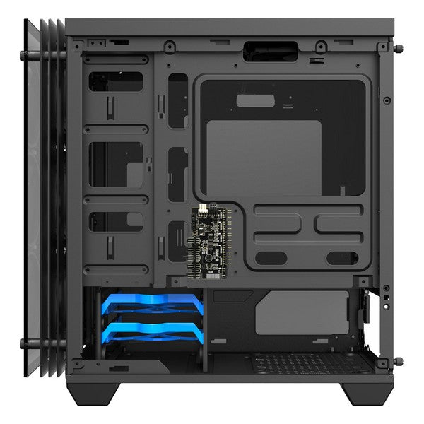 Micro ATX / Mini ITX Midtower Case CoolBox COO-DGC-M192-0 RGB LED Black