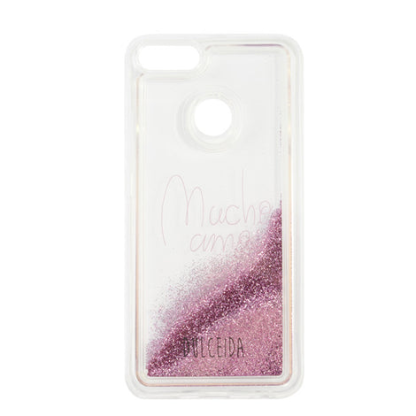 Case Xiaomi Mi A1 Dulceida DLCAR012 Transparent Glitter Pink