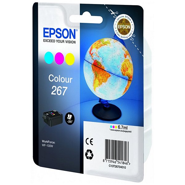 Original Ink Cartridge Epson C13T26 WF-100W