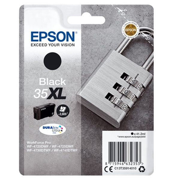 Original Ink Cartridge Epson T3591XL Black