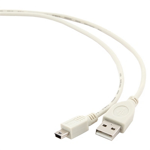 USB 2.0 A to Mini USB B Cable GEMBIRD CC-USB2-AM5P-6 (1,8 m) White