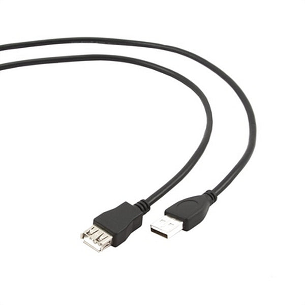 USB Extension Cable GEMBIRD CCP-USB2-AMAF-15C (4,5 m) Black