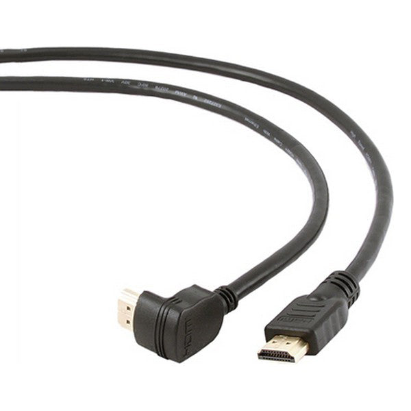 High Speed HDMI Cable GEMBIRD CC-HDMI490-6 90º 1,8 m Black