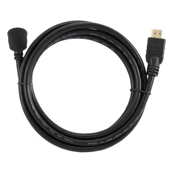 High Speed HDMI Cable GEMBIRD CC-HDMI490-6 90º 1,8 m Black