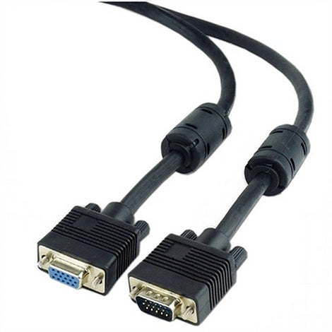 D-Sub HDB15 Female VGA Cable GEMBIRD CC-PPVGAX-10M-B (10 m) Black