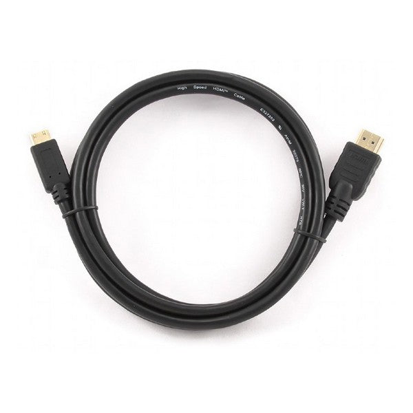 Mini HDMI to Ethernet Cable GEMBIRD CC-HDMI4C-6 100 Mbps (1,8 m) Black