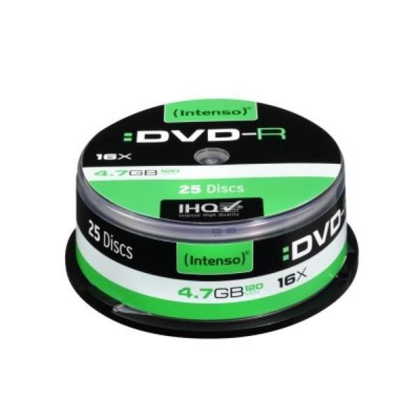 DVD-R INTENSO 4101154 16x 4.7 GB 25 pcs