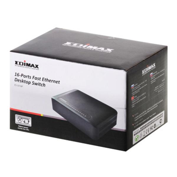 Switch Edimax ES-3316P 16 p 10 / 100 Mbps