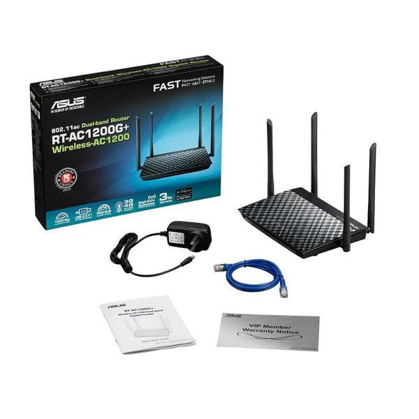 Router Asus 90IG0241-BM300 Wifi AC1200 1 x USB 2.0