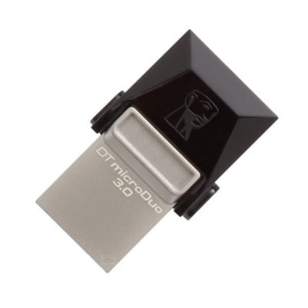 USB and Micro USB Memory Stick Kingston FAELAP0342 DTDUO3 16 GB USB 3.0 Black Grey