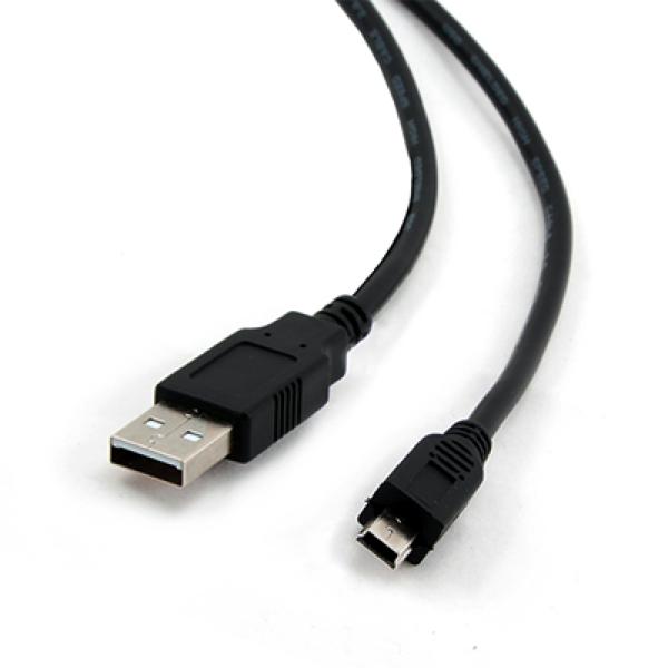 USB 2.0 A to Mini USB B Cable iggual PSICCP-USB2-AM 1,8 m Black