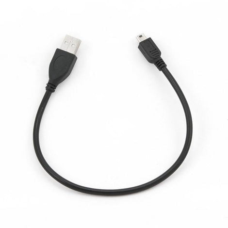 USB 2.0 A to Mini USB B Cable iggual IGG312025 0,3 m Black