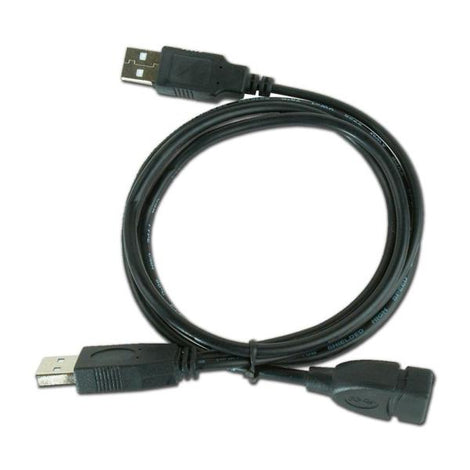 USB Double Extension Cable iggual IGG312049 0,9 m