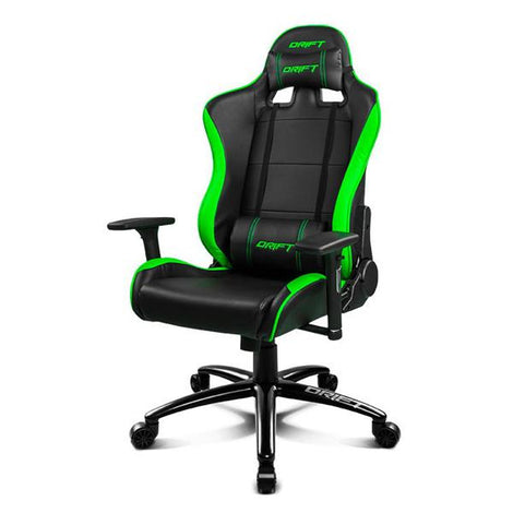 Gaming Chair DRIFT DR200BG 90-160º Foam PU Black Green