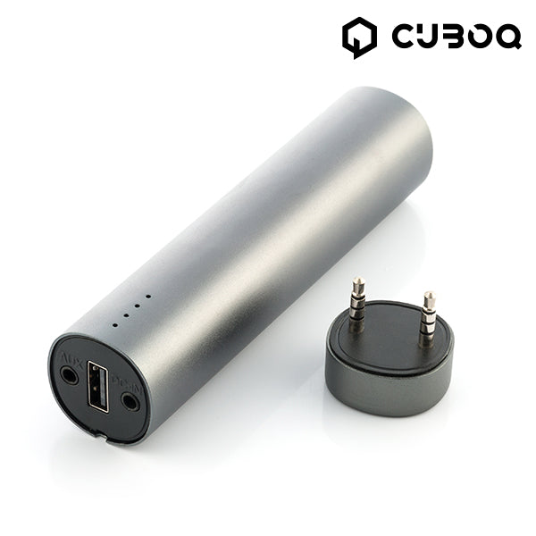 CuboQ Power Bank with Speaker 3500 mAh