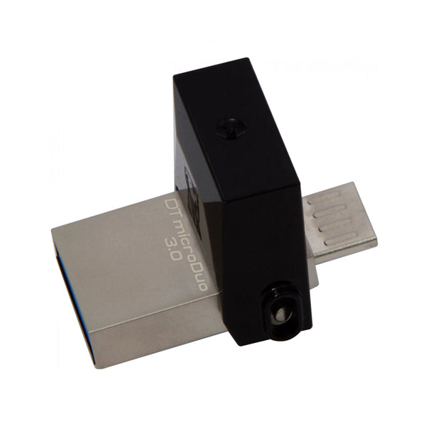 USB and Micro USB Memory Stick Kingston DTDUO3 32 GB USB 3.0 Black Grey