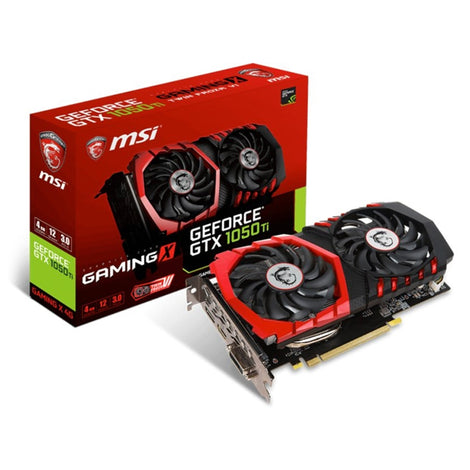 Gaming Graphics Card MSI VGA VGA NVIDIA GTX 1050 Ti 4 GB DDR5