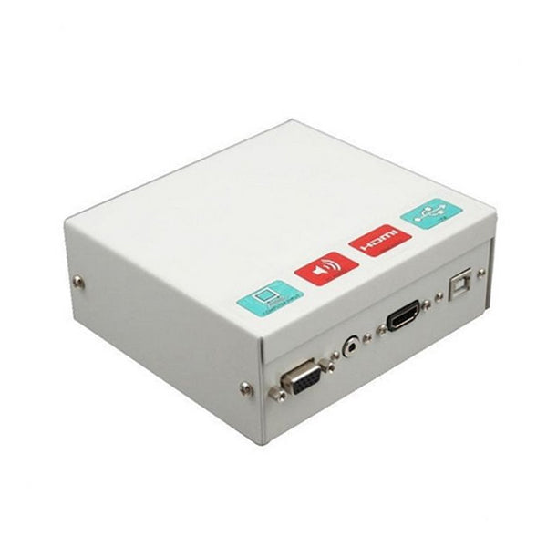 Connection Box for an Interactive Whiteboard Traulux TCCB5M HDMI VGA 3,5 mm USB Metal