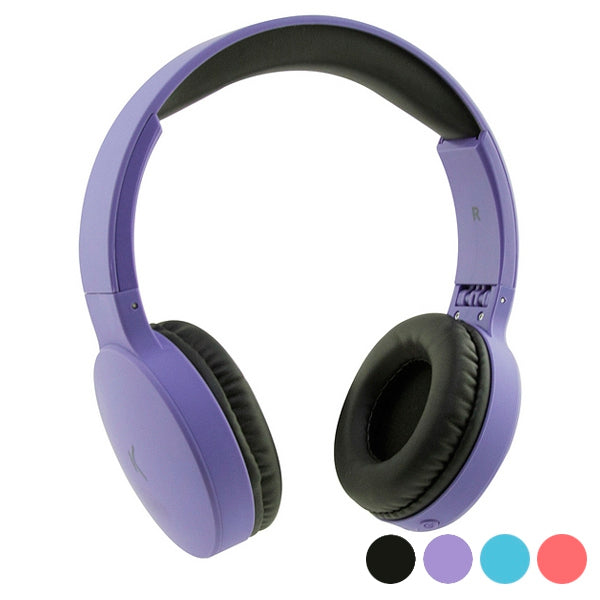 Foldable Headphones with Bluetooth KSIX Go & Play Travel