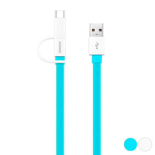 USB Cable to Micro USB and USB C Huawei 1,5 m