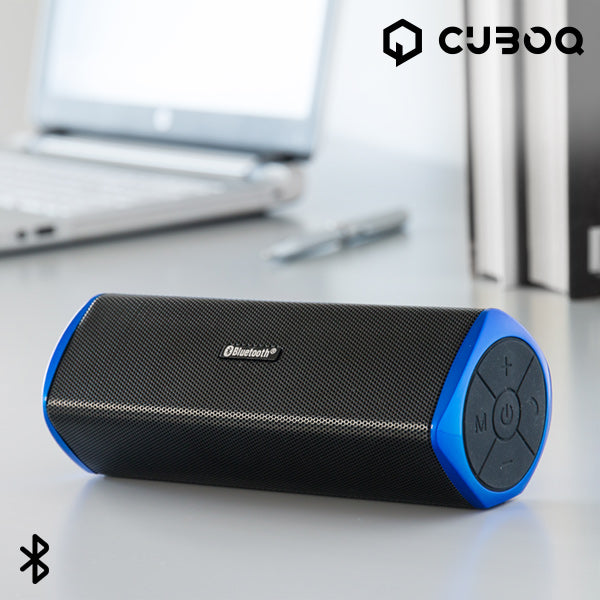 CuboQ Power Bank Bluetooth Speaker