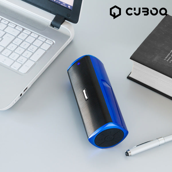 CuboQ Power Bank Bluetooth Speaker