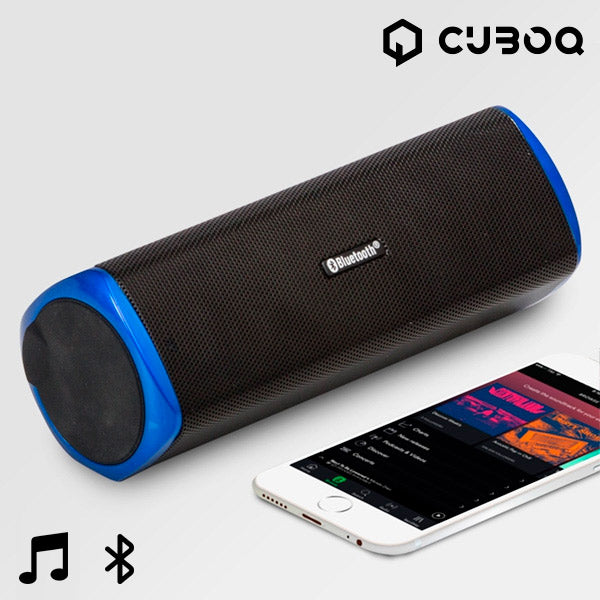 CuboQ Power Bank Bluetooth Speaker