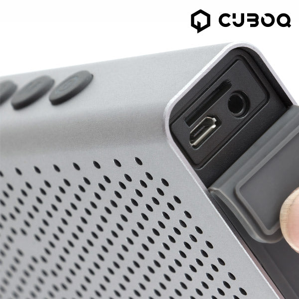 CuboQ Metal Waterproof Bluetooth Speaker