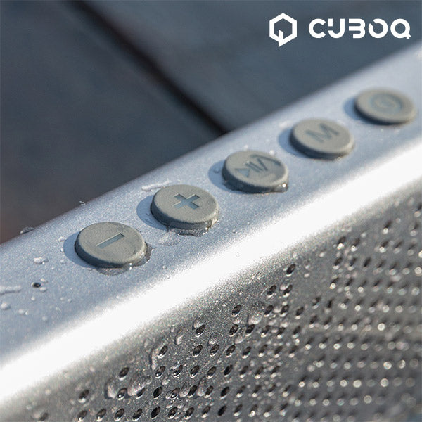 CuboQ Metal Waterproof Bluetooth Speaker