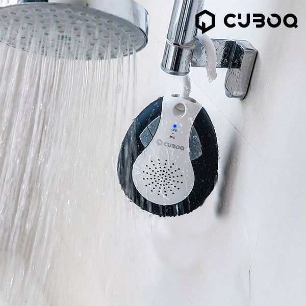 CuboQ Shower Waterproof Bluetooth Speaker