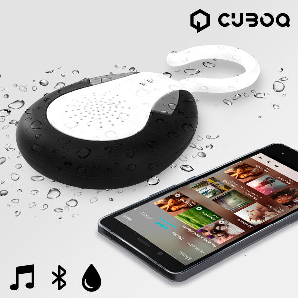 CuboQ Shower Waterproof Bluetooth Speaker