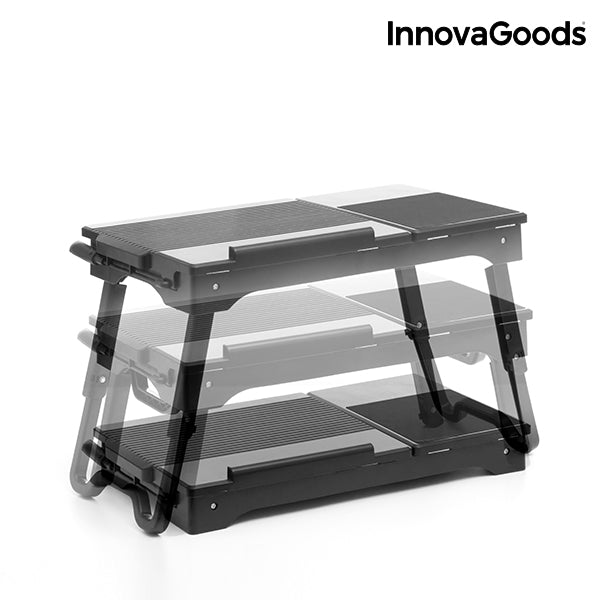 InnovaGoods Folding Portable Laptop Table with LED