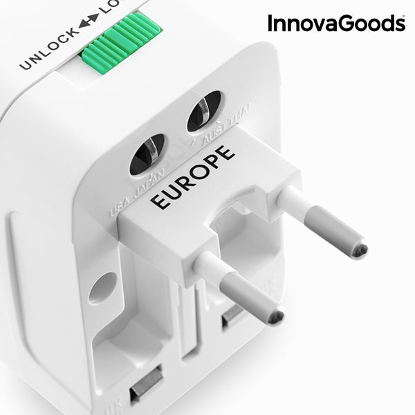 InnovaGoods Universal Travel Adapter