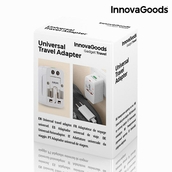 InnovaGoods Universal Travel Adapter